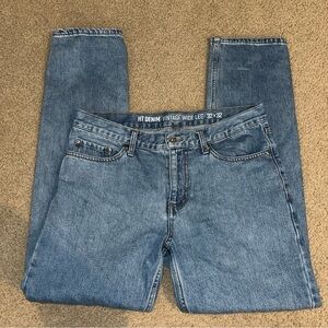 HT Denim Vintage Wide Leg blue jeans, 32x32